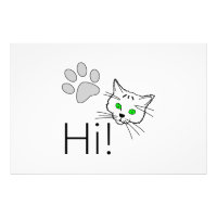Chat - Salut !