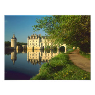 Impression Photo Château de Chenonceau, vallée de la Loire,