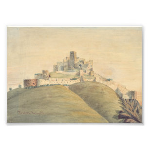 Impression Photo Château de Trencin dans l'ouest de la Slovaquie