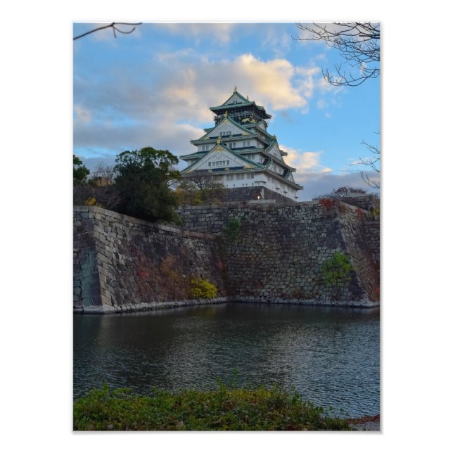 Impression Photo château d'osaka (Devant)