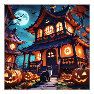 Impression Photo Chats Haunted Fun House