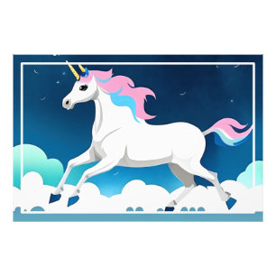 Impression Photo Cheval dans la course-15468