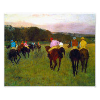Chevaux de course Edgar Degas à Longchamp