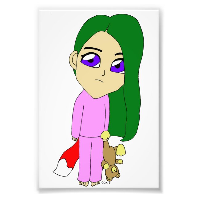 Impression Photo chibi foxy fille (Devant)
