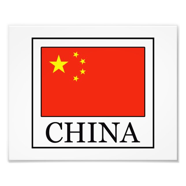 Impression Photo Chine (Devant)