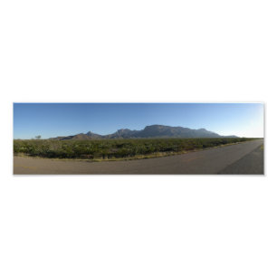 Impression Photo Chisos Mountains, Texas