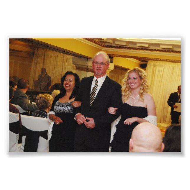 Impression Photo Chitra & Jeffrey : Mariage (Devant)