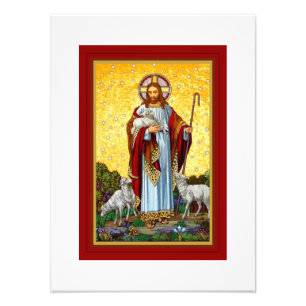 IMPRESSION PHOTO CHRIST, LA BONNE MOSAÏQUE SHEPHERD