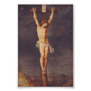 Impression Photo Christ mort sur la croix par Pierre Paul Rubens Ar