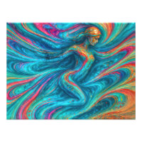 “Chromisca” - Portrait d'enchanteresse fluide