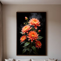 Chrysanthème vietnamien sur la Lune