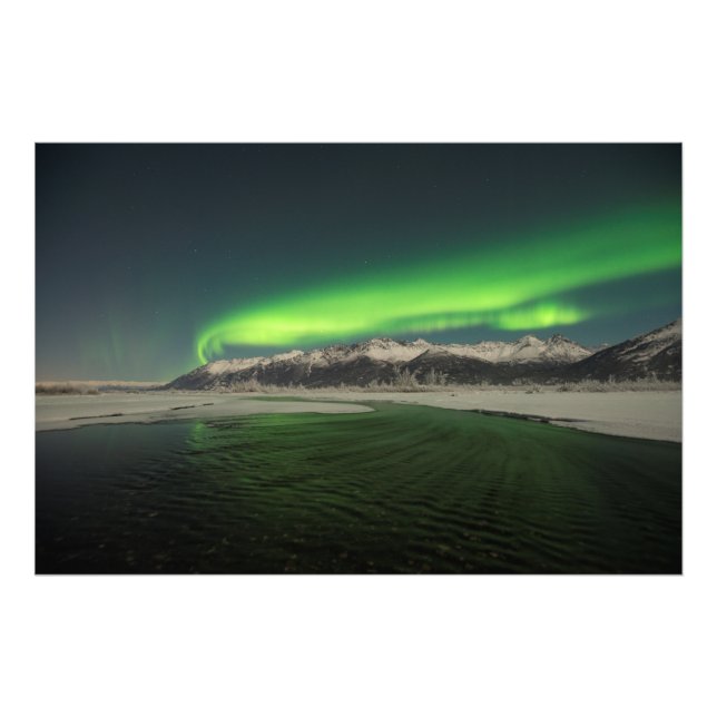 Impression Photo Chugach Aurora (Devant)