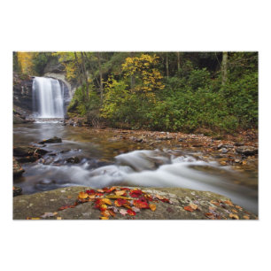 Impression Photo chute de Looking Glass dans le Pisgah National