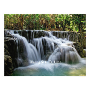 Impression Photo Chutes de Kuang Si, Laos