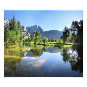 Impression Photo Chutes de Yosemite de la rivière Merced - Vallée d