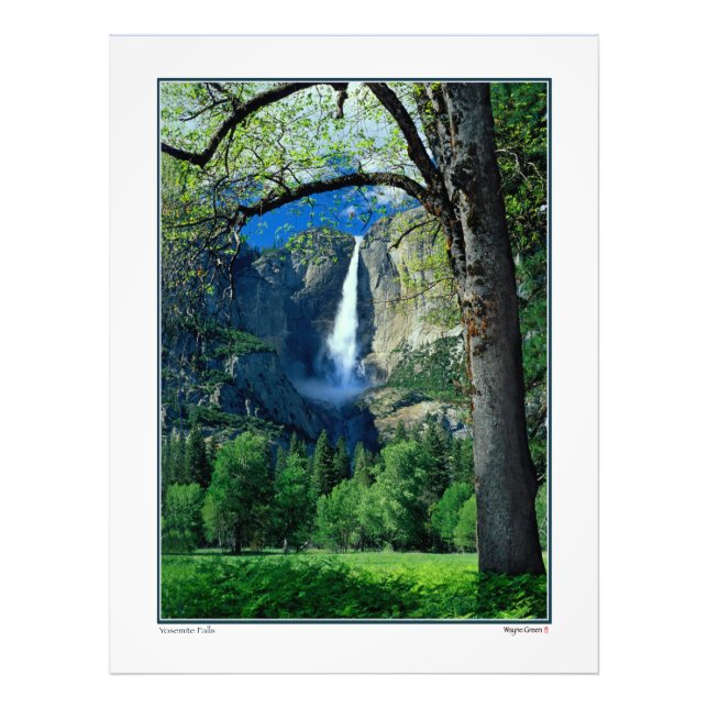 Impression Photo Chutes Yosemite - Parc national Yosemite (Devant)