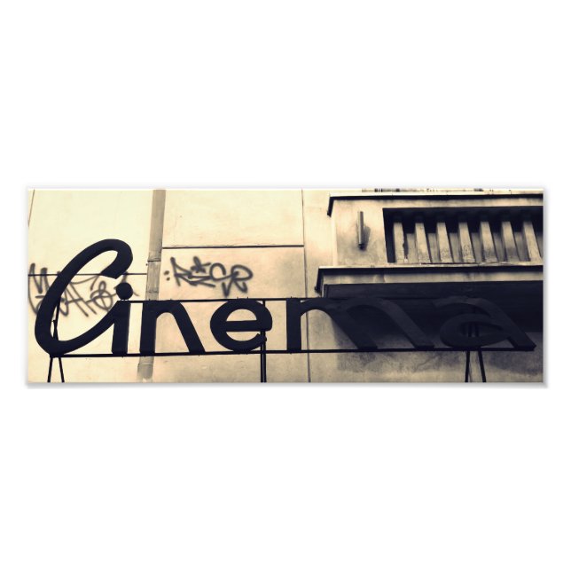 Impression Photo Cinéma (Devant)