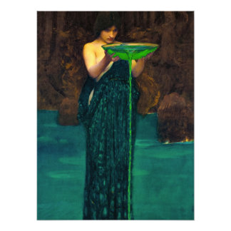 Impression Photo Circe Invidiosa par John William Waterhouse