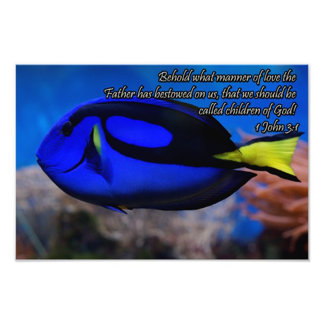 Impression Photo Citations de la Bible chrétienne cool (Devant)