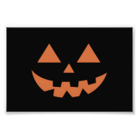Citrouille géante de Halloween avec visage de Jack