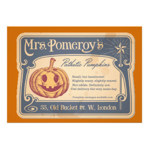 Impression photo Citrouille pathétique