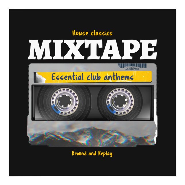 Impression Photo Classics de la maison Mixtape Club Anthems (Devant)