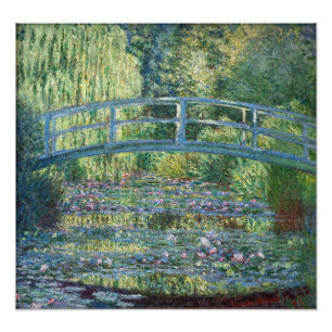 Impression Photo Claude Monet - Bassin de nymphéas, Harmonie verte