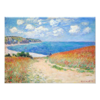 Claude Monet - Chemin dans les champs de blé à Pou