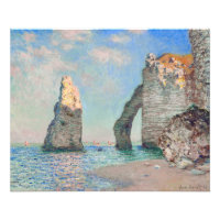 Claude Monet - Falaises à Etretat