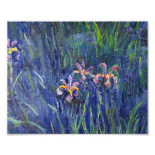 Impression Photo Claude Monet - iris