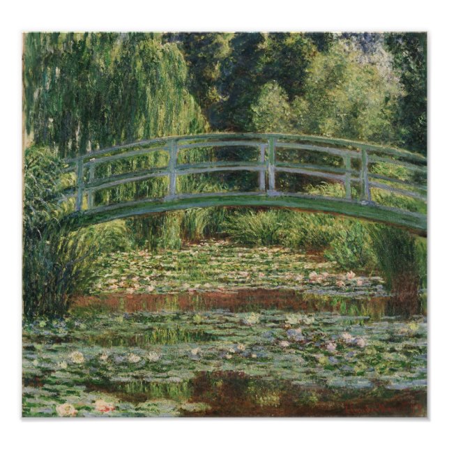 Impression Photo Claude Monet - La passerelle japonaise (Devant)