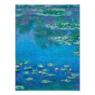 Impression Photo Claude Monet - Lilies d'eau 1906