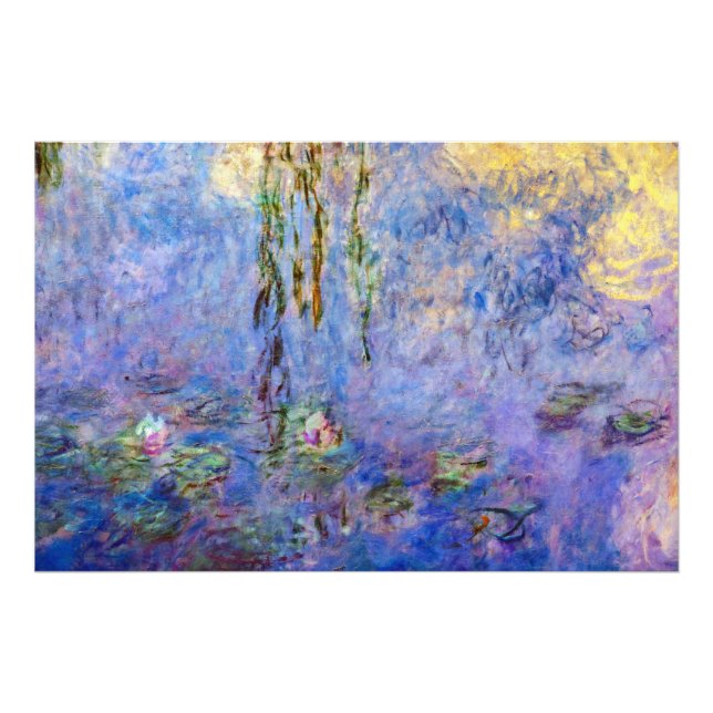 Impression Photo Claude Monet - Lys d'eau (Devant)