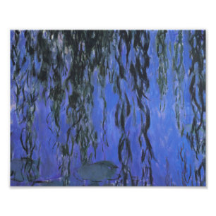 Impression Photo Claude Monet - nénuphars et saule pleurant