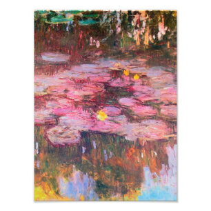 Impression Photo Claude Monet - Water Lilies 1917