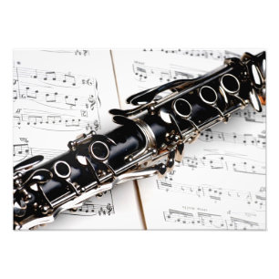 Impression Photo Closeup Clarinet