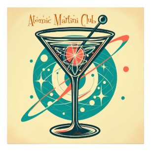 Impression Photo Club Atomic Martini Espace Âge