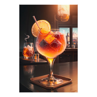 Impression Photo Cóctel Manhattan