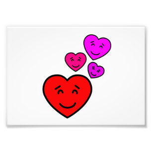Impression Photo Cœurs d'amour