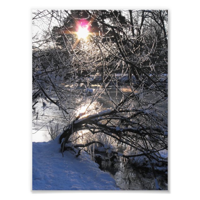 Impression Photo Cold River (Devant)