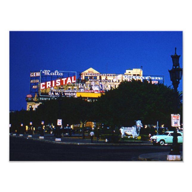 Impression Photo Comercios de Cuba 1957 (Devant)