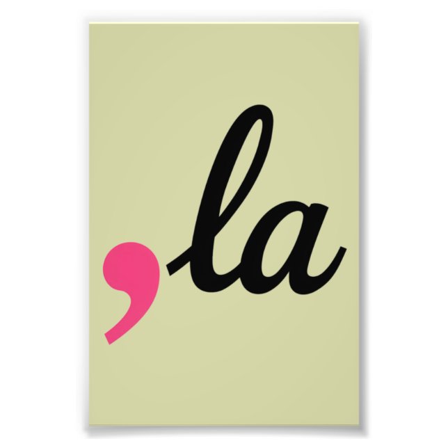 Impression Photo Comma La Kamala Harris Président 2024 Stop Project (Devant)