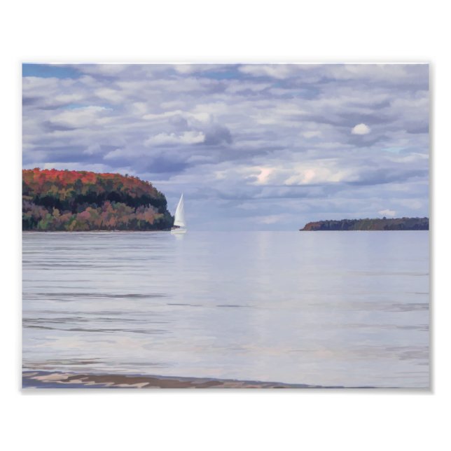 Impression Photo Comté de Sailing Door (Devant)