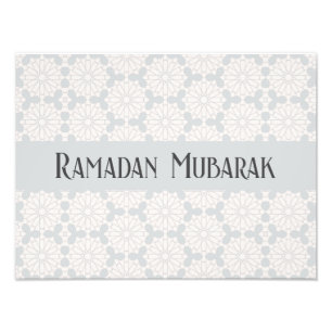 Impression Photo Conception d'art islamique élégant