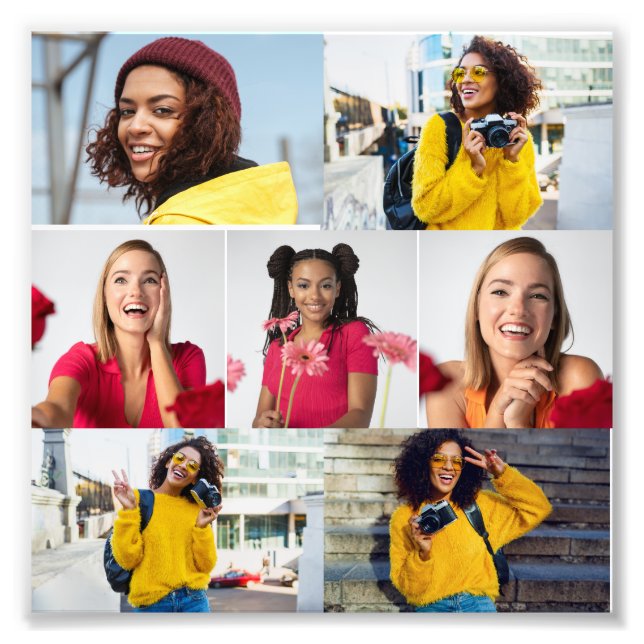 Impression Photo Concevez votre propre collection de 7 photos (Devant)