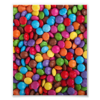 Impression Photo Confiserie au Chocolat Coloré