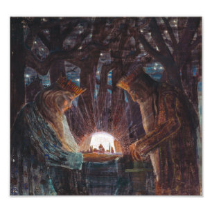 Impression Photo Conte de fées des rois Mikalojus Ciurlionis
