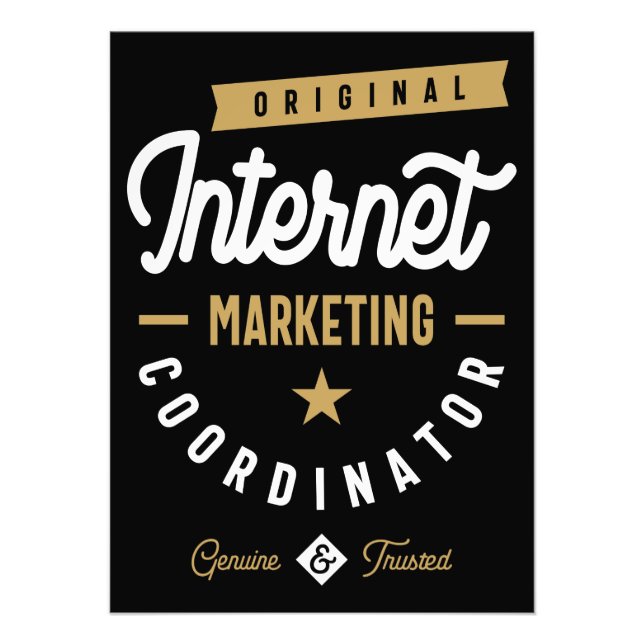 Impression Photo Coordonnateur du marketing Internet (Devant)