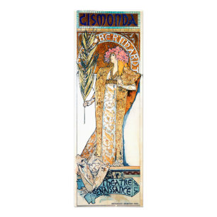 Impression Photo Copie d'Alphonse Mucha Gismonda