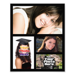 Impression Photo Copie de collage de photo, quatre images 8x10 ou